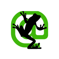 Branding Funda Screaming Frog Logo